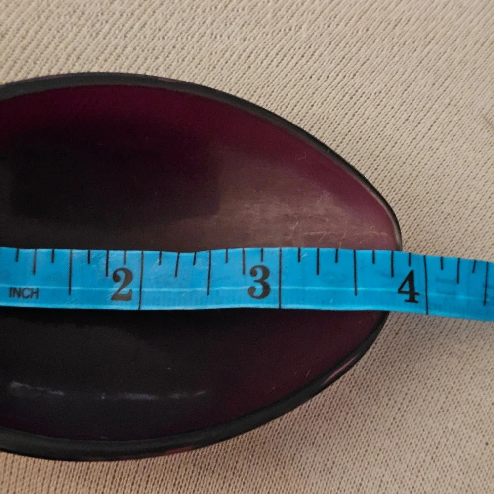 Vintage Robinson‎ Knife Co Ultratemp Nylon Kitchen Spoon Plum Heat Resistant USA
